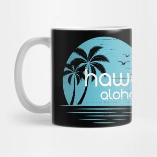 Hawaii sunset  design, print, typography Mug